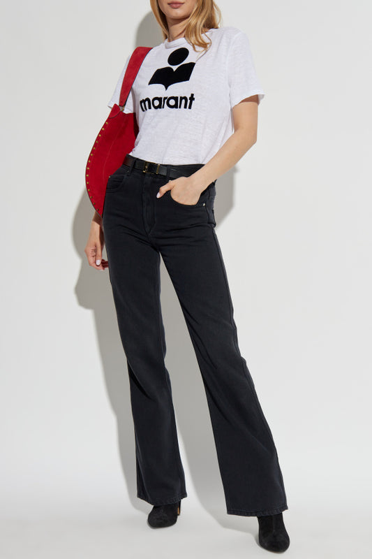 ISABEL MARANT BELVIRA jeans faded black
