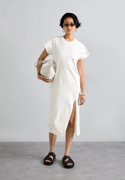 IRO LITONYA dress cloudy white