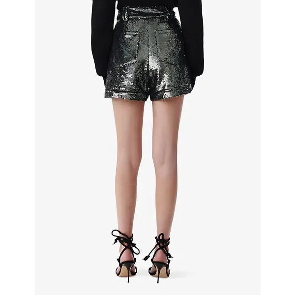 IRO NUCAS short dark grey