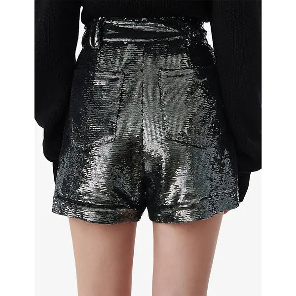IRO NUCAS short dark grey
