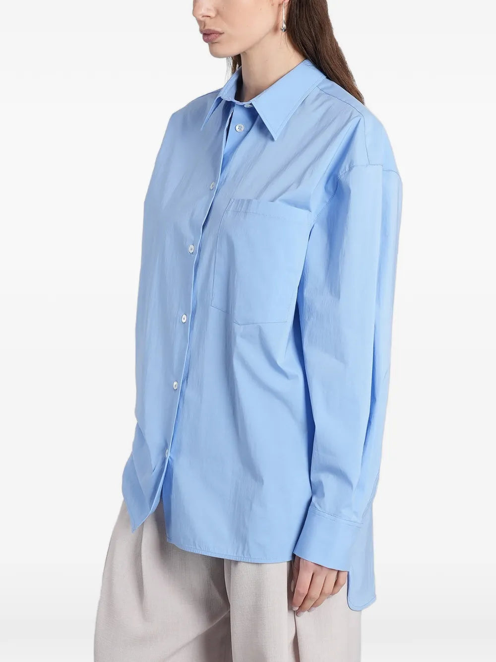 IRO NATACHA shirt azur blue