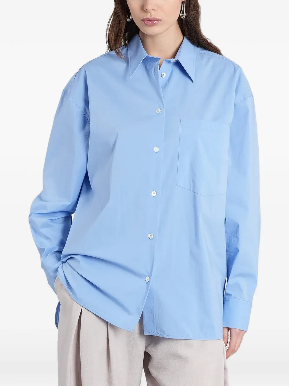 IRO NATACHA shirt azur blue