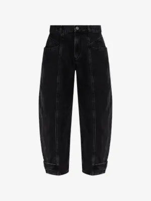 ISABEL MARANT LEJA pants faded black
