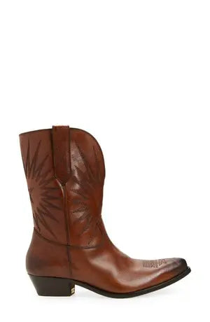 GOLDEN GOOSE WISH STAR boots tan