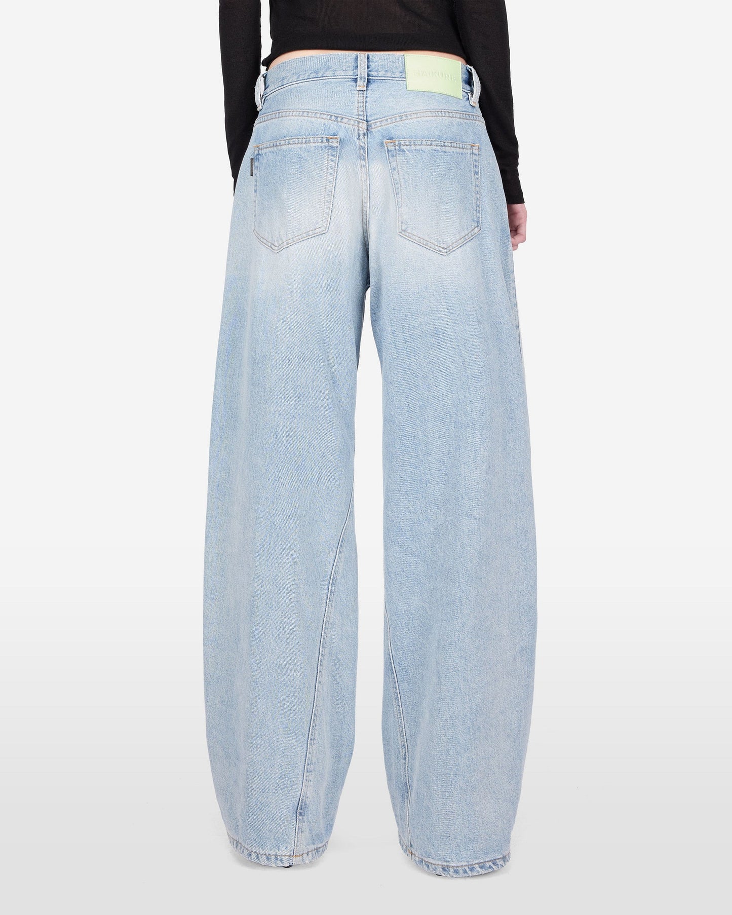 HAIKURE CLYDE double marfa blue jeans