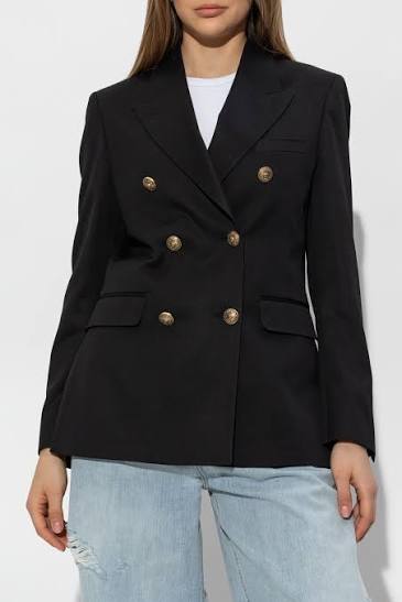 GOLDEN GOOSE P001521 double breasted blazer black