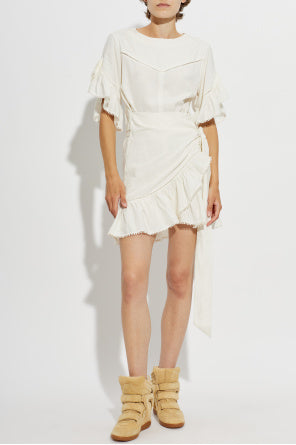 ISABEL MARANT MELICIA dress ecru