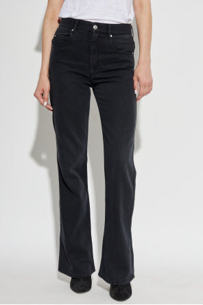 ISABEL MARANT BELVIRA jeans faded black