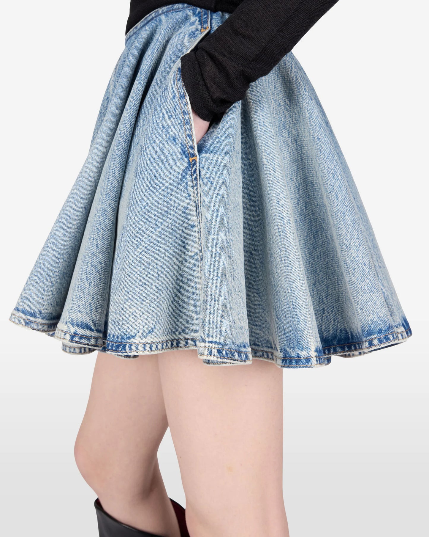 HAIKURE ZIGGY pollock skirt