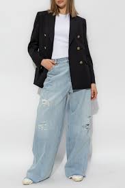 GOLDEN GOOSE P001521 double breasted blazer black