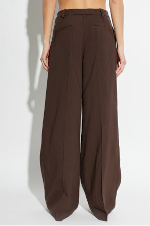 IRO HELIS pants dark brown