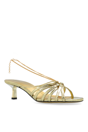 Golden Goose Nico Kitten heel gold