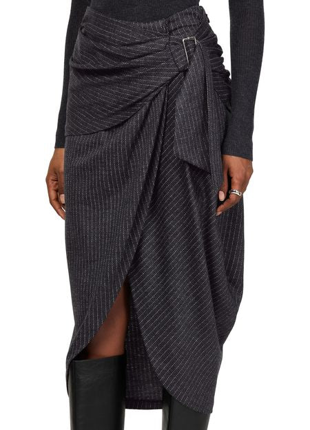 ISABEL MARANT REILLY skirt anthracite