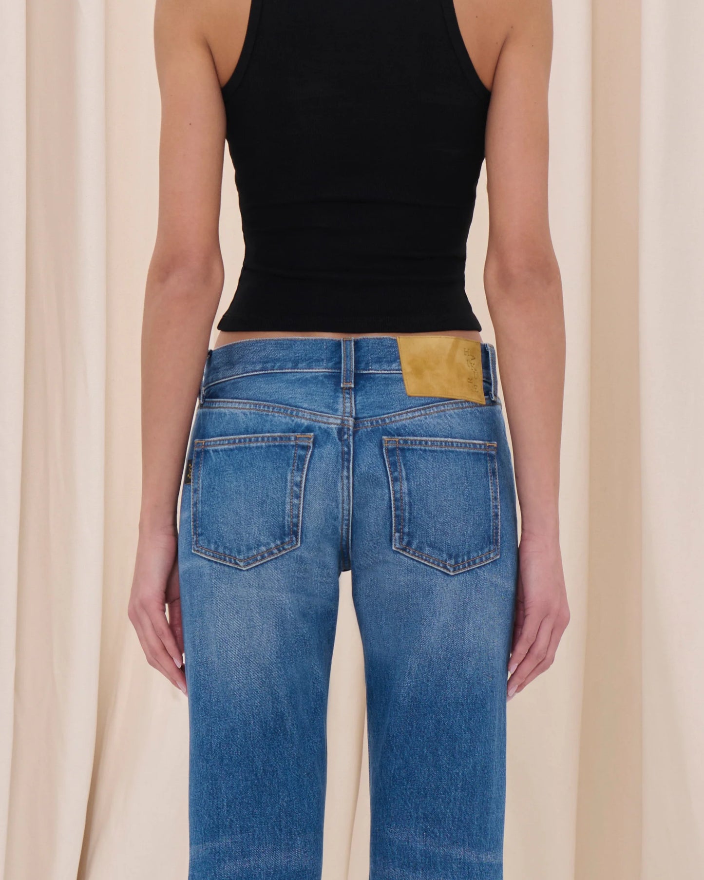 HAIKURE CARLY real blue jeans