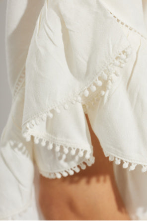 ISABEL MARANT MELICIA dress ecru