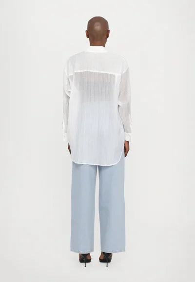 REMAIN oversized shirt bright white