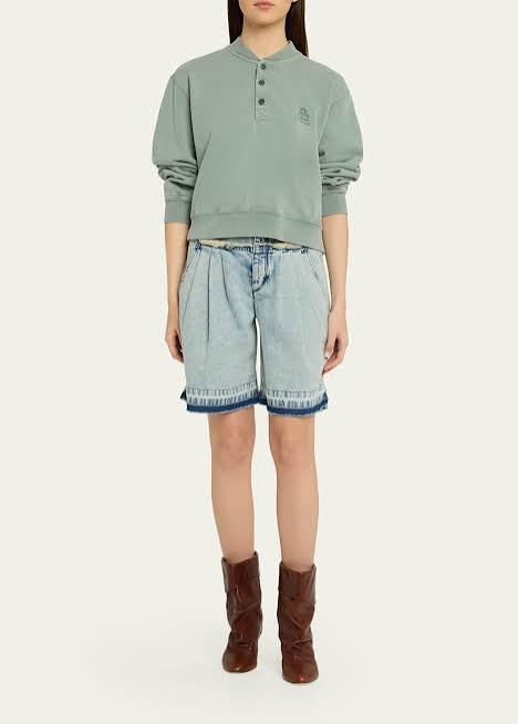 ISABEL MARANT SIMONY sweatshirt sage