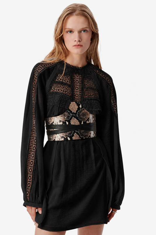 IRO RYNNA dress black