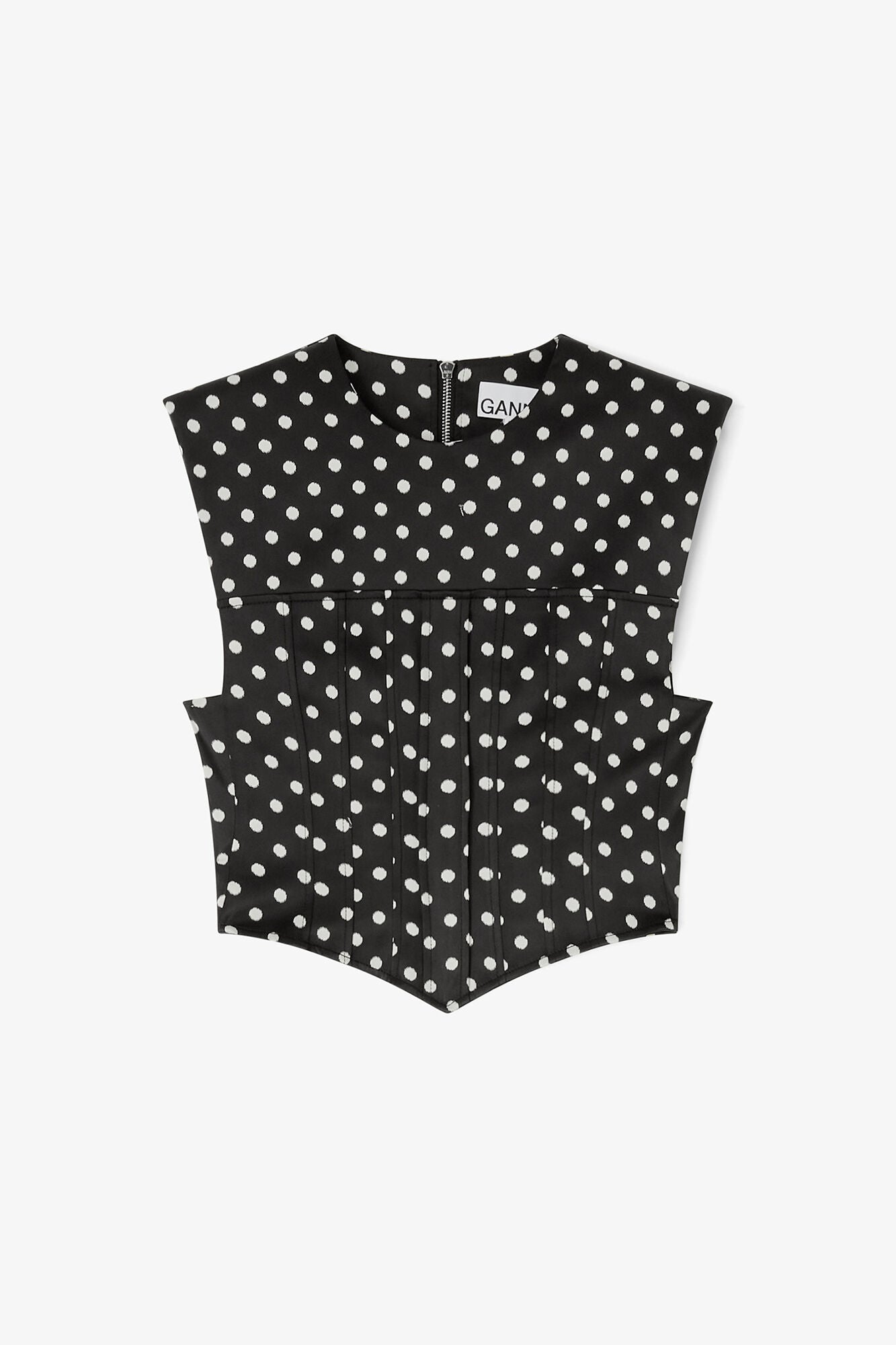 GANNI Corset Top