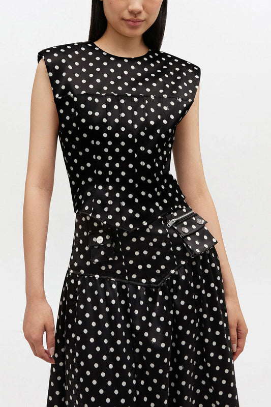 GANNI Corset Top