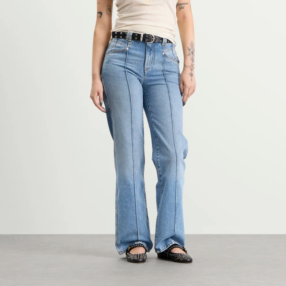 ISABEL MARANT LATISSA pants light blue