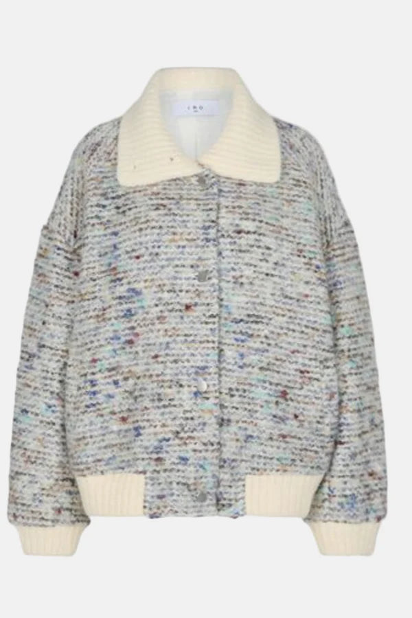 IRO SIMONE jacket grey/white