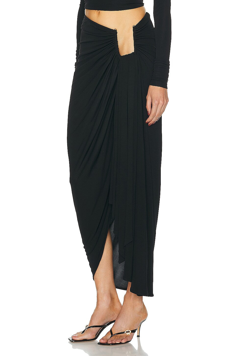 CHRISTOPHER ESBER Odessa arced drape skirt