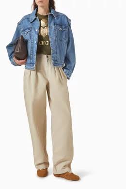 ISABEL MARANT ZYMA jacket light blue