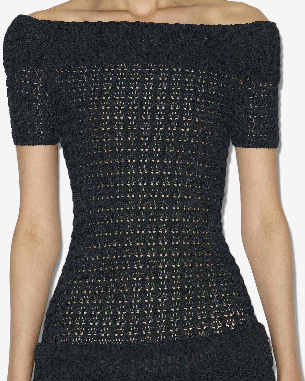 ISABEL MARANT CHARLOTTE dress black