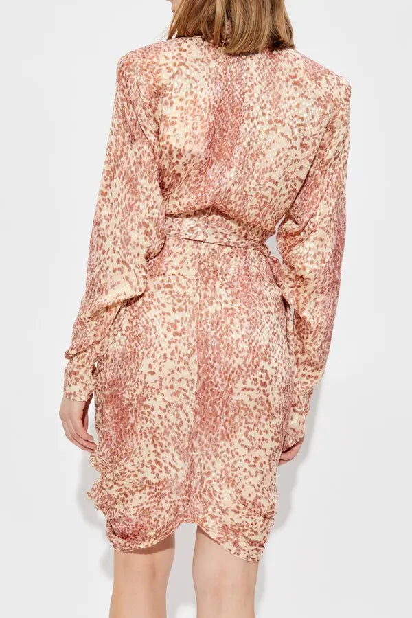 ISABEL MARANT CLEORA dress rose
