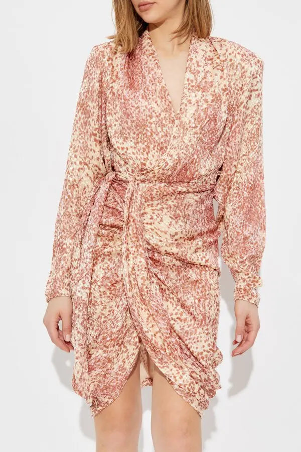 ISABEL MARANT CLEORA dress rose