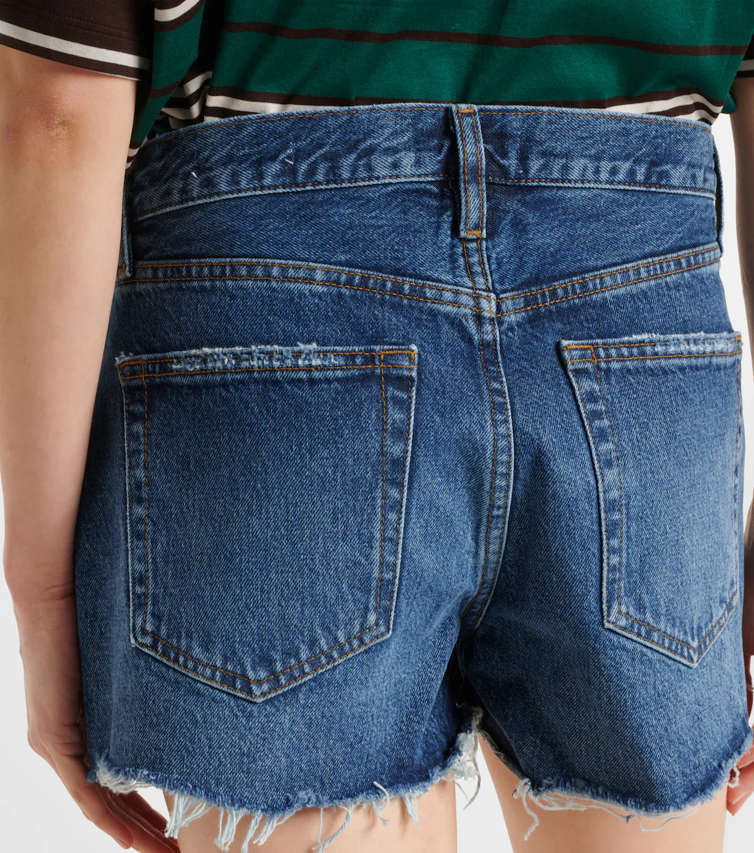 FRAME denim shorts dark blue