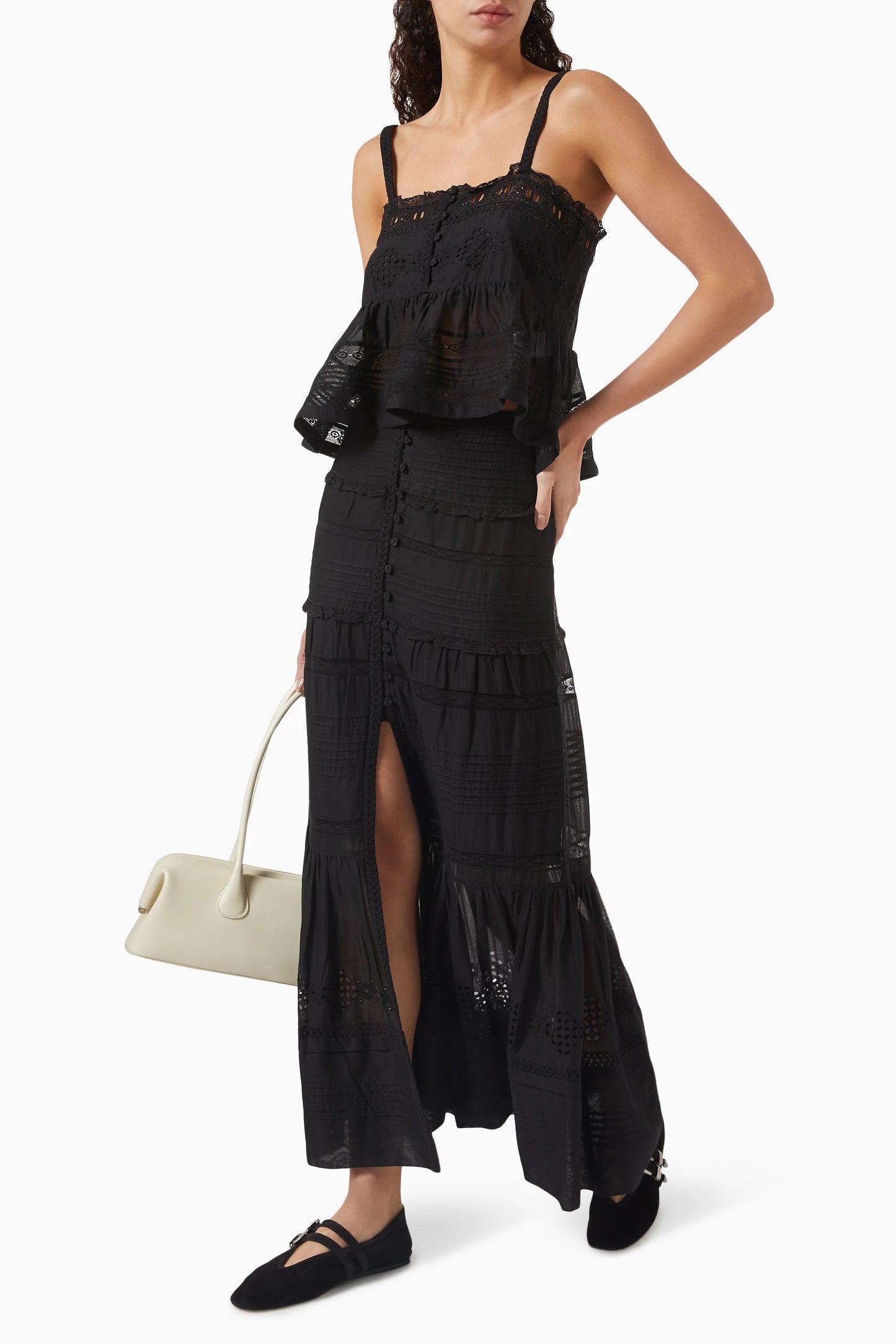 ISABEL MARANT DENYS top black