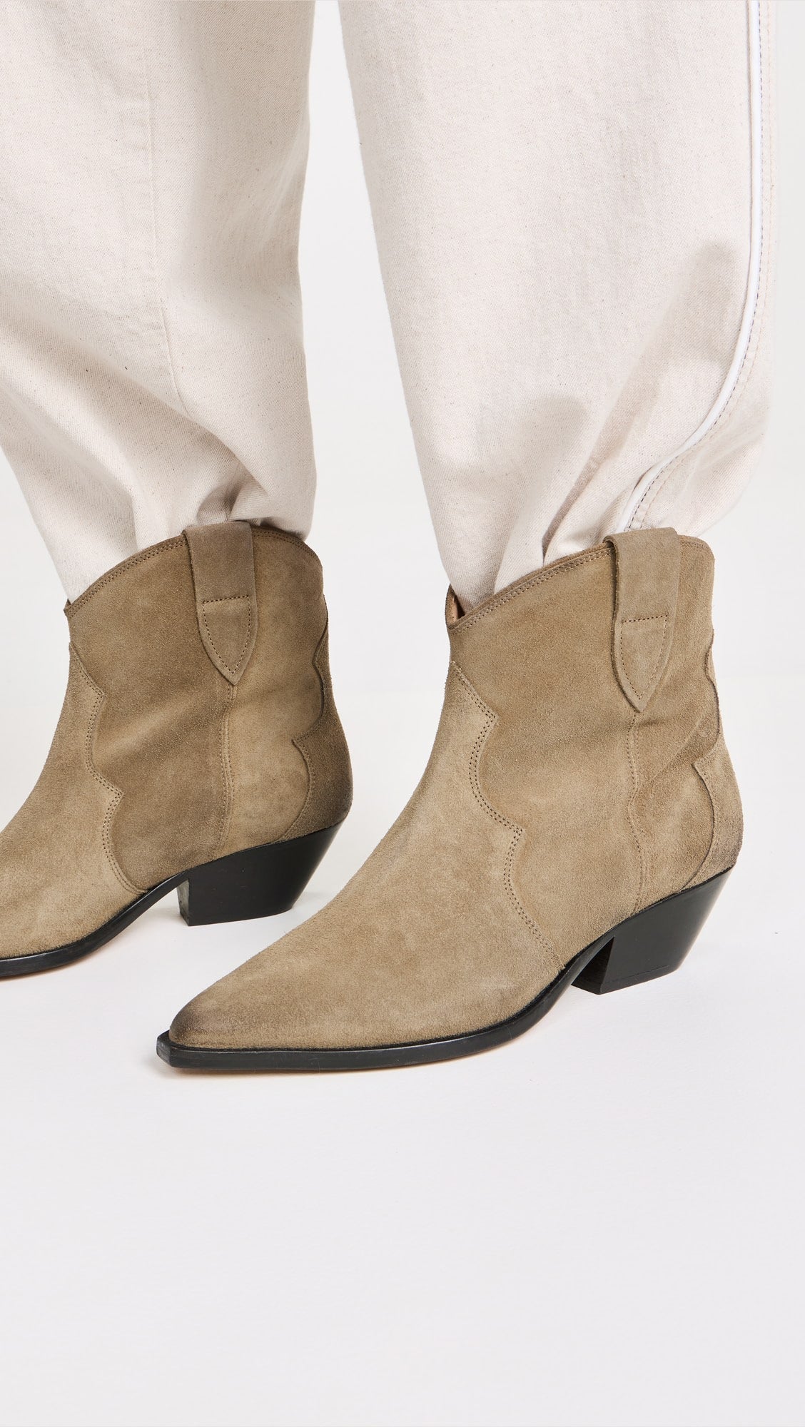 ISABEL MARANT DEWINA boots taupe