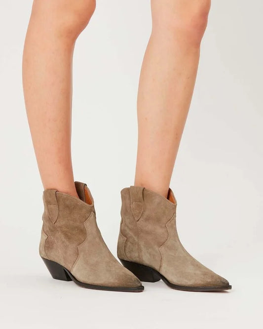 ISABEL MARANT DEWINA boots taupe
