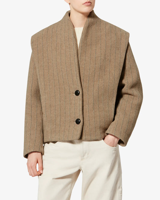 ISABEL MARANT DYOGO jacket taupe