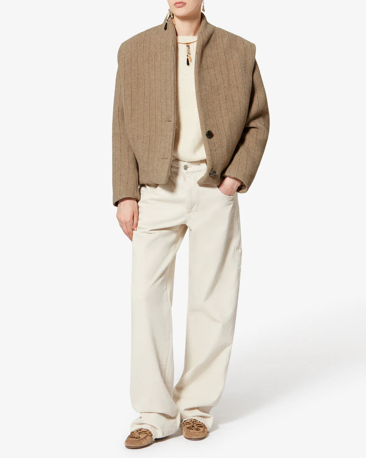 ISABEL MARANT DYOGO jacket taupe