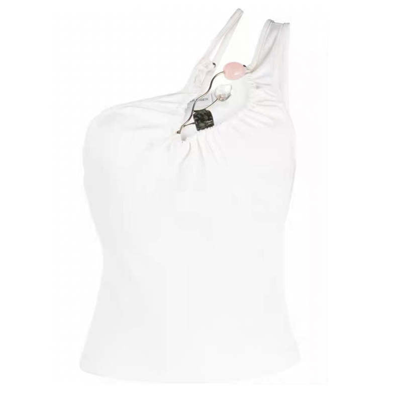 CHRISTOPHER ESBER folia float buckle assymetric tank
