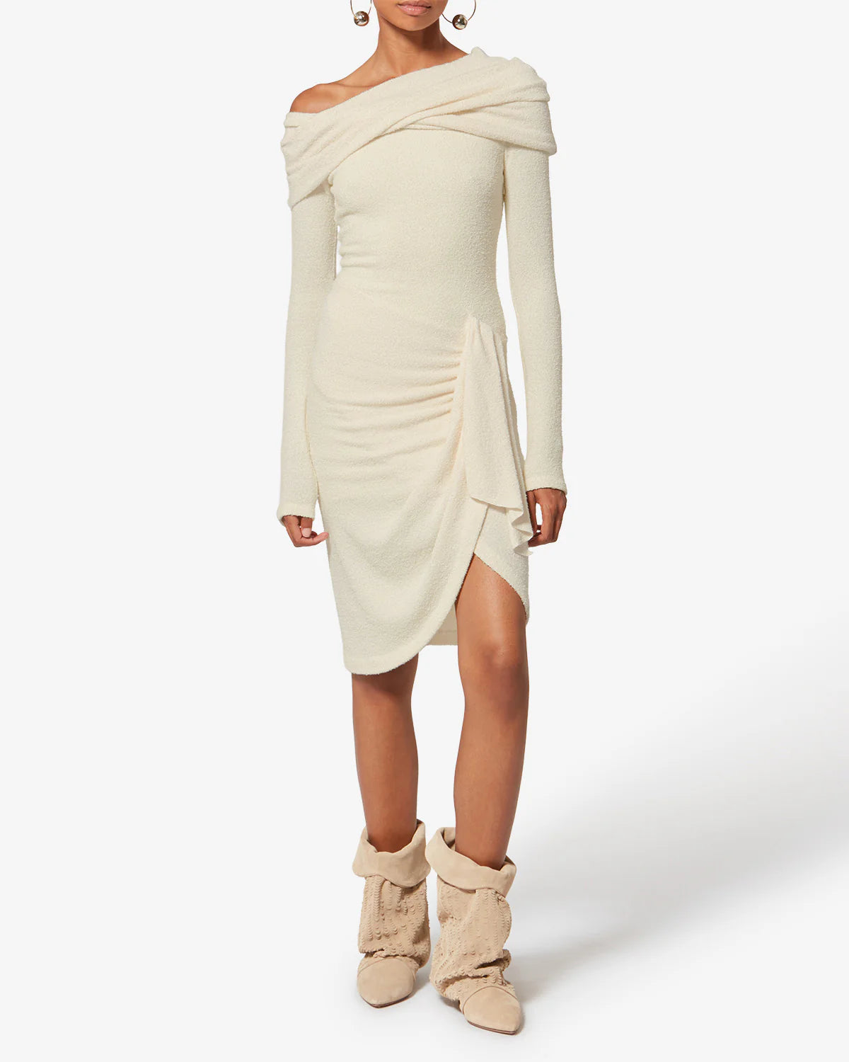 ISABEL MARANT FATENE dress ecru