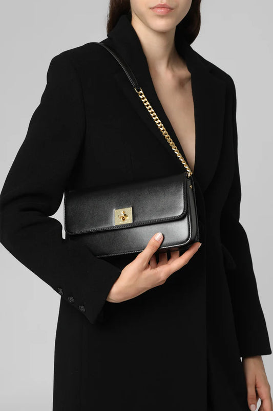 GOLDEN GOOSE GIOIA bag black
