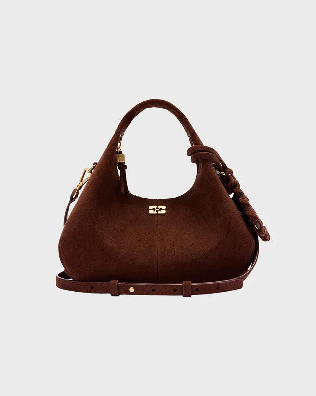 GANNI Hobo Mini Wormwood