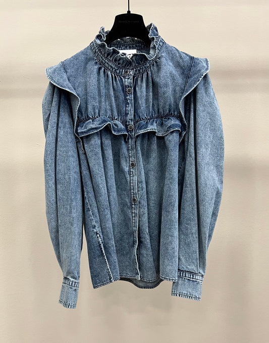 Isabel Marant IDETY blue kosulja