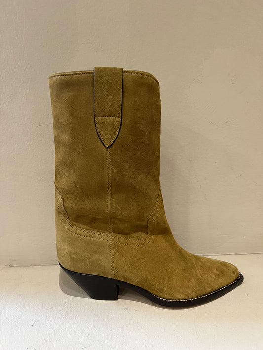 ISABEL MARANT DAHOPE BOOTS taupe