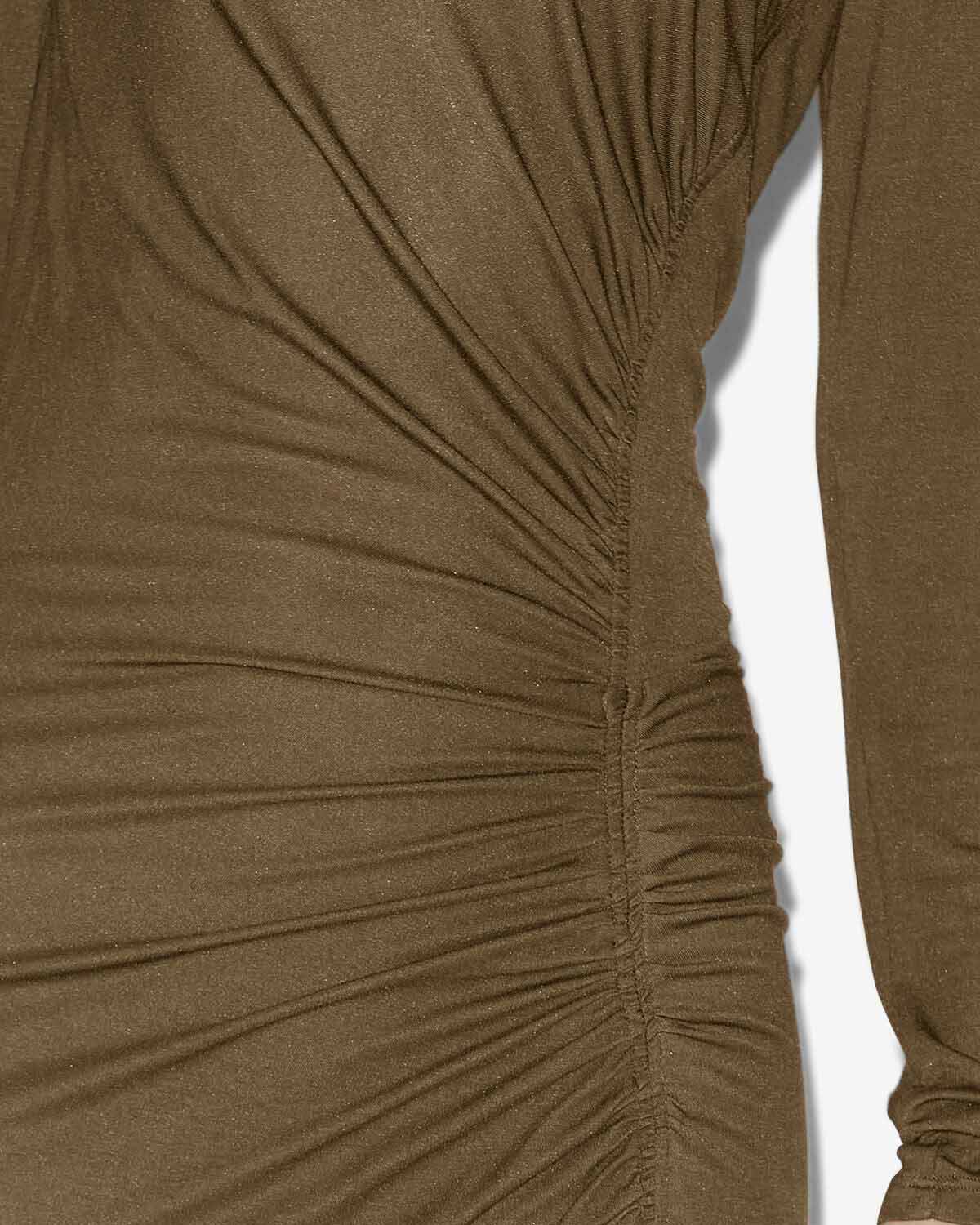 ISABEL MARANT JELINA dress khaki