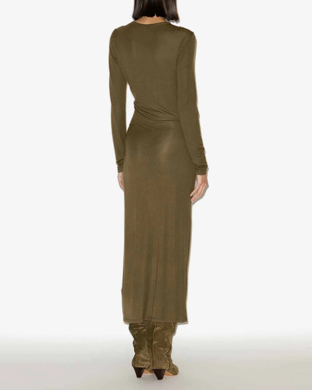 ISABEL MARANT JELINA dress khaki