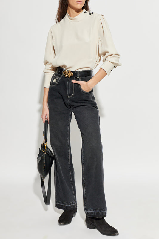 ISABEL MARANT JEYDA jeans faded black