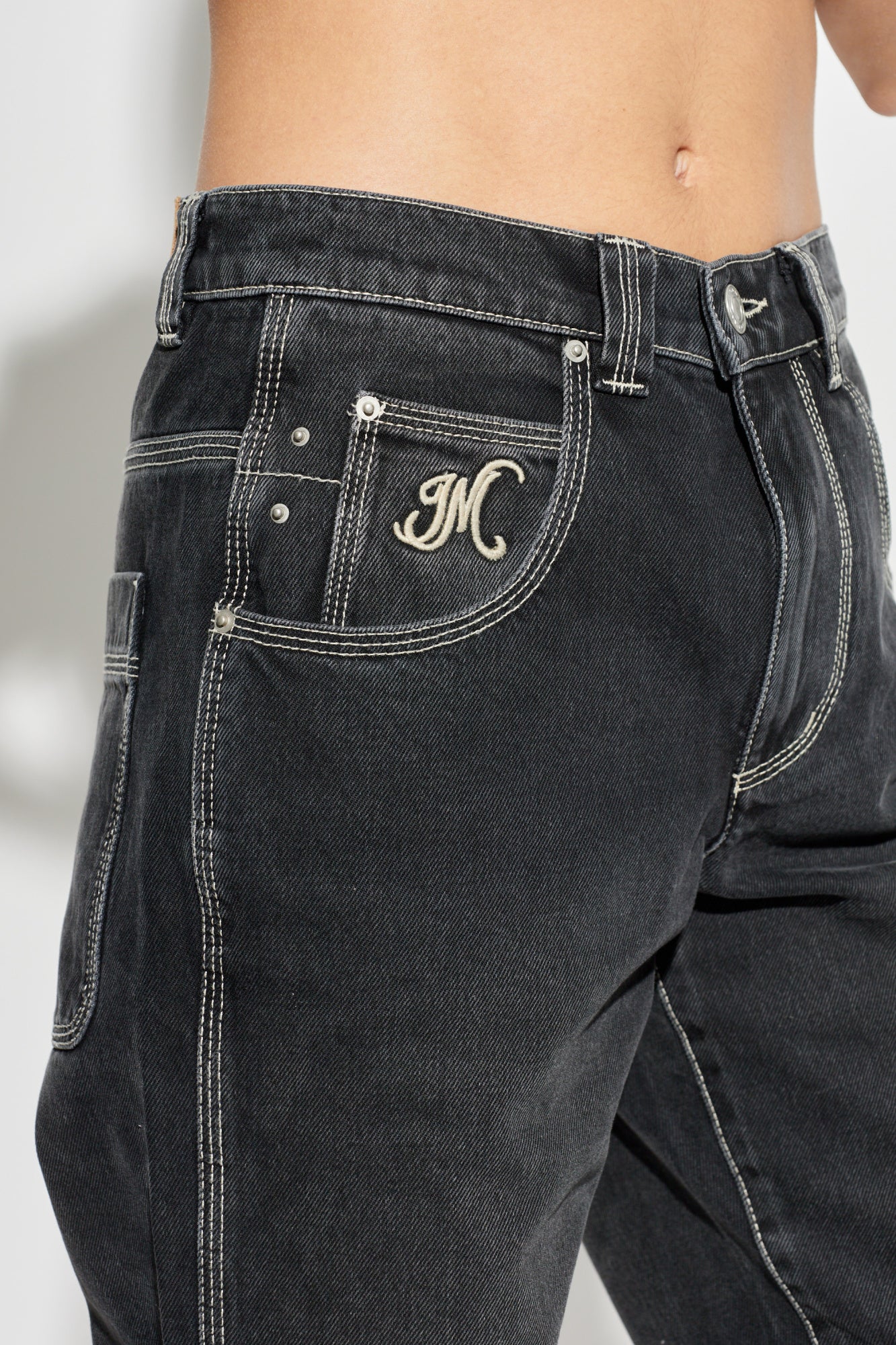 ISABEL MARANT JEYDA jeans faded black