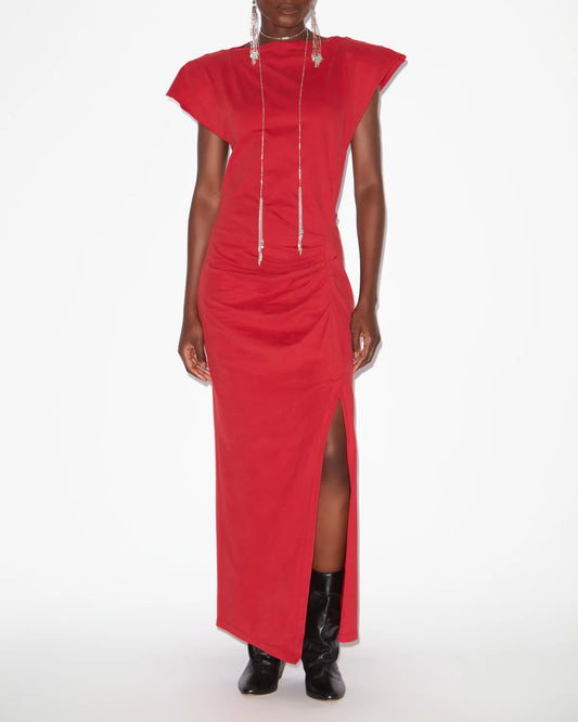 ISABEL MARANT NADELA red dress