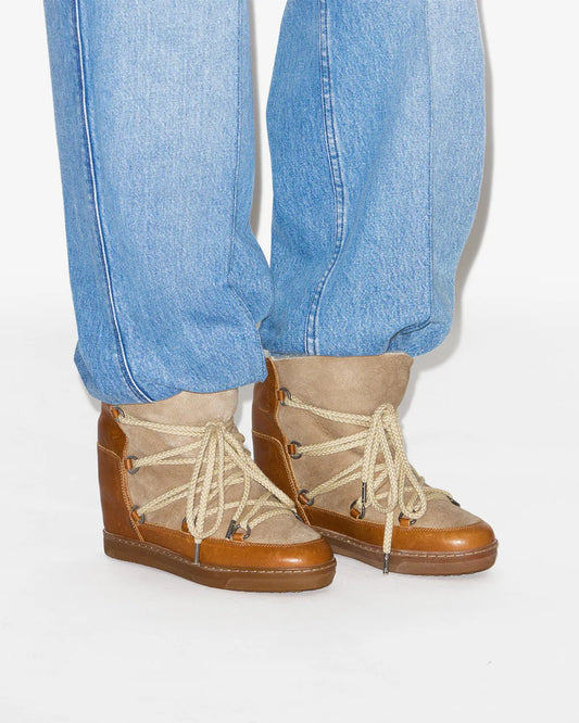 ISABEL MARANT NOWLES boots camel