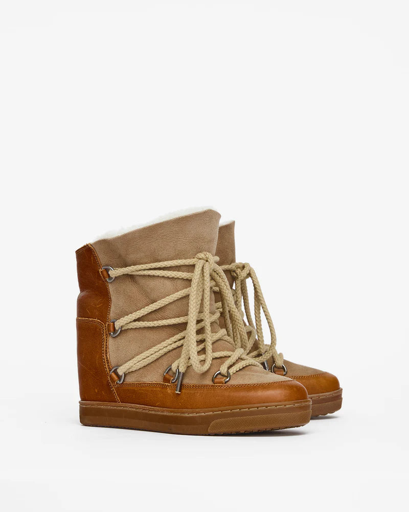 ISABEL MARANT NOWLES boots camel